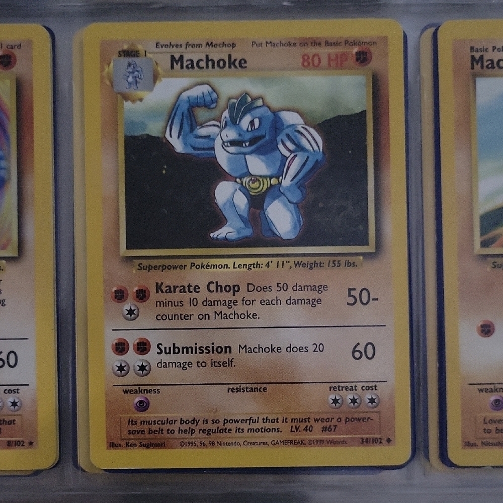 Pokemon Card Machoke